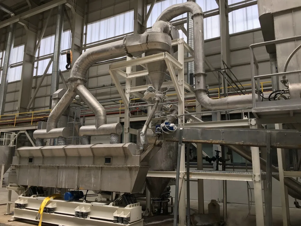 Kırka Borax Pentahydrate Drying Plant on site